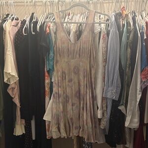 Free People Floral Sleeveless Dress size 6